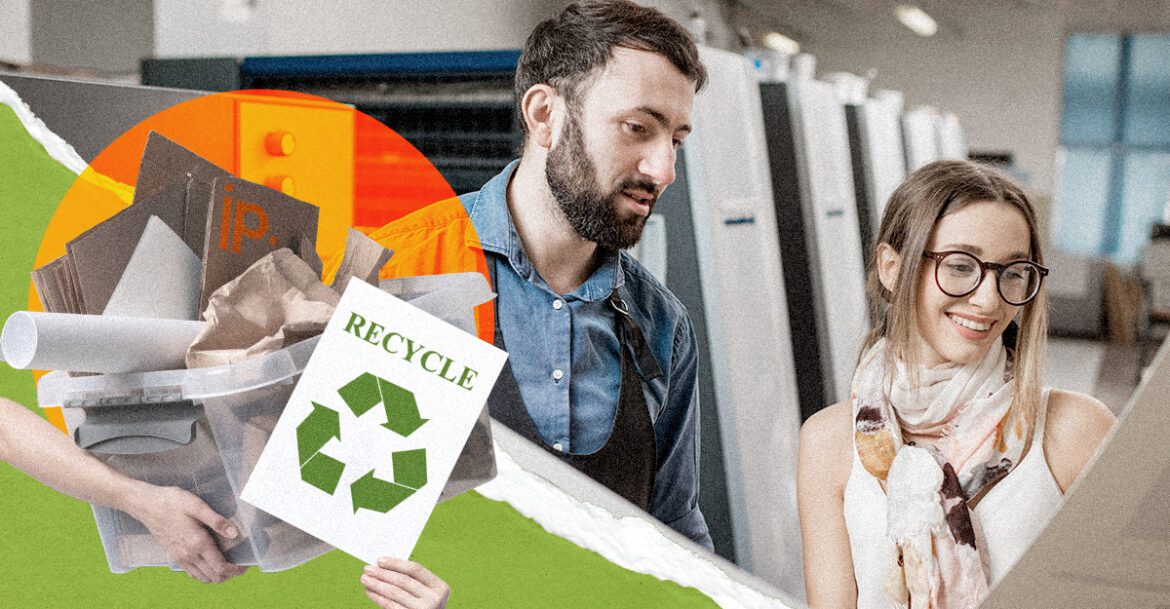 Cover na blog – recycle Jaký je životní cyklus tiskovin?