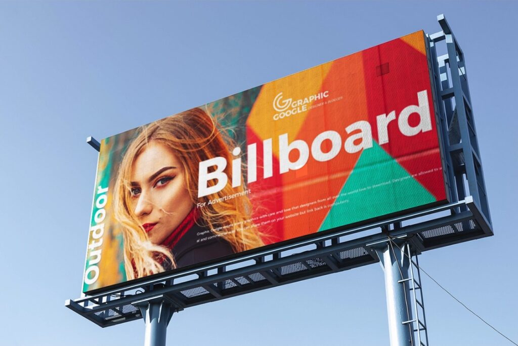billboard design mockup