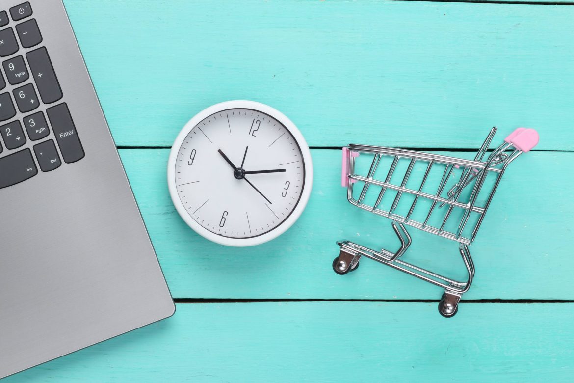 Online shopping time ecommerce