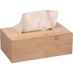 Bambusová krabička s kosmetickými kapesníky