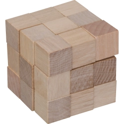 Dřevěné puzzle s hadem