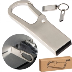 Kovový USB flash disk 8GB 2.0