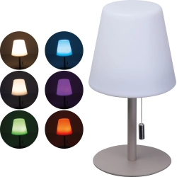 Lampa měnící barvu