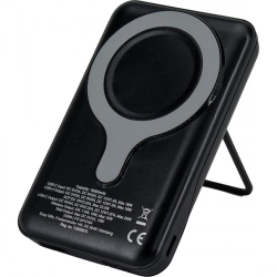 Powerbanka 10 000 mAh s bezdrátovou nabíječkou