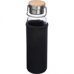 Skleněná láhev s obalem 600 ml