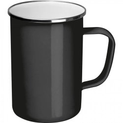 Smaltovaný kovový hrnek 550 ml