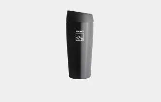 Nerezový termohrnek s tlačítkem 400 ml