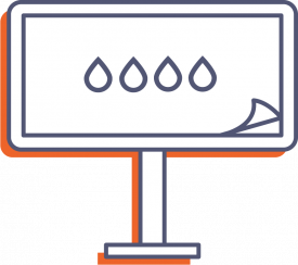 Billboardy - ofsetový tisk