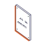 Dveřní tabulky z plexiskla s potiskem