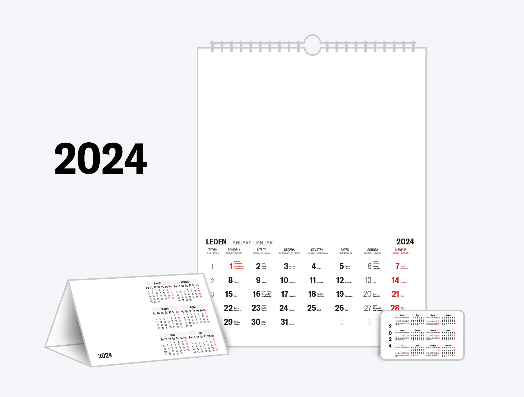 Kalendária 2024 ke stažení