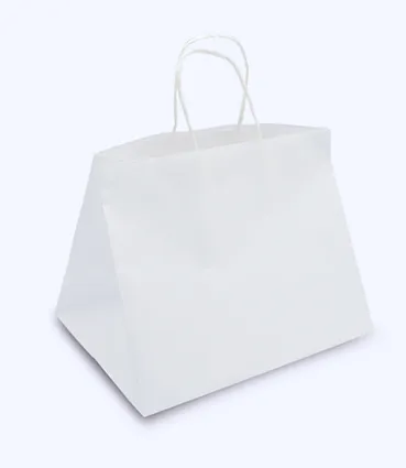 Papírová taška na menubox s potiskem