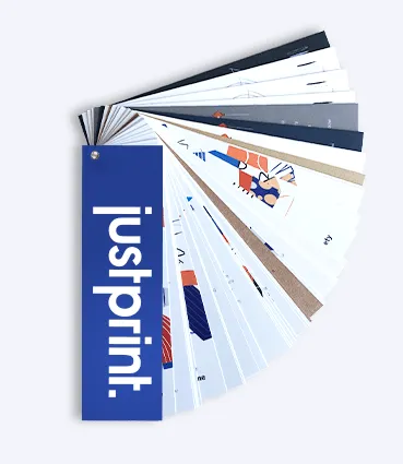Vzorník papírů Justprint
