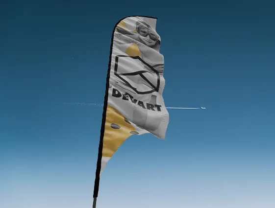 Reklamní vlajky - beachflag online tisk 1