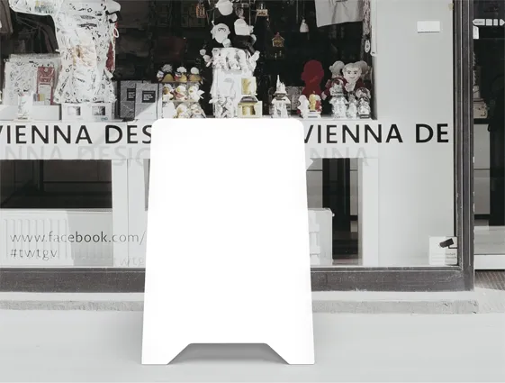 Reklamní PVC áčko bez potisku online tisk 1