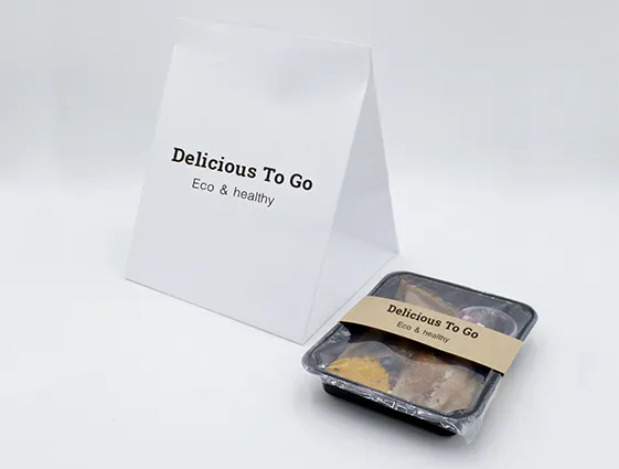 Papírová taška na menubox - bez uch online tisk 2