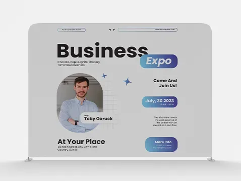 Prezentační stěny - rovné