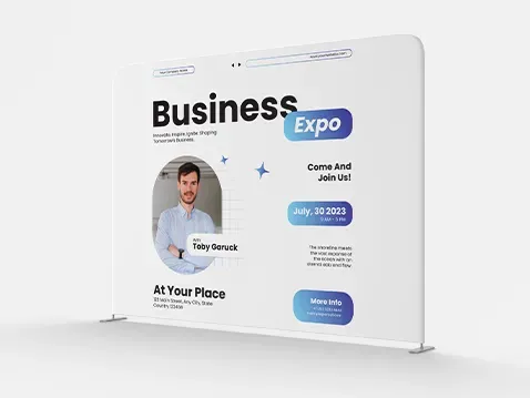 Prezentační stěny - rovné