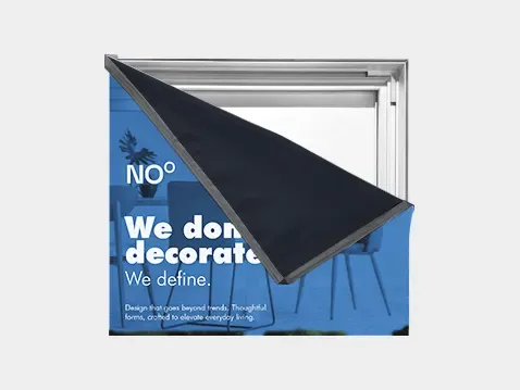 Textilní banner Blockout Blackback