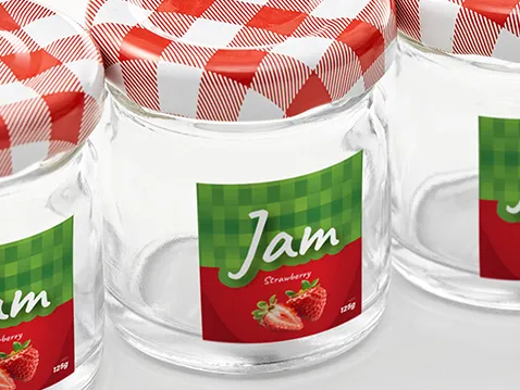 Samolepicí etikety na kotouči