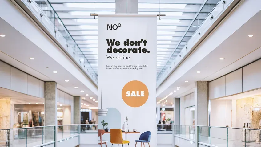 Textilní banner Blockout Blackback