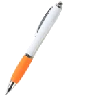 Plastové kuličkové pero s bílým tělem online tisk
