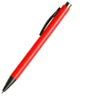 Plastové kuličkové pero se šedými prvky online tisk