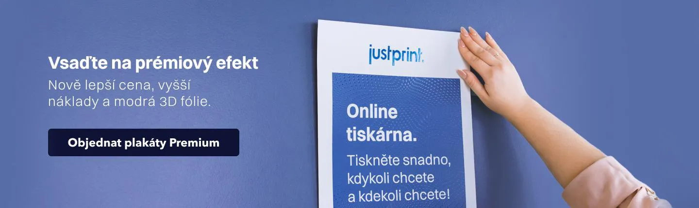 Jednostranný plakát Premium
