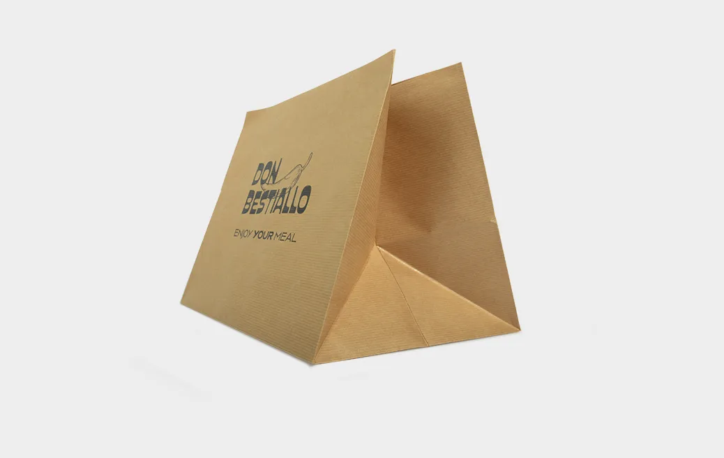 Papírová taška na menubox - bez uch