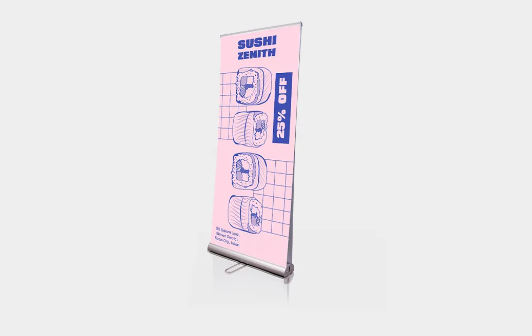 Roll-up Double (oboustranný)