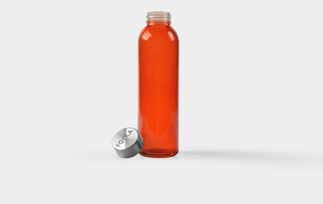 Láhev z barevného skla 500 ml