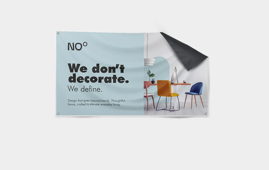 Textilní banner Blockout Blackback